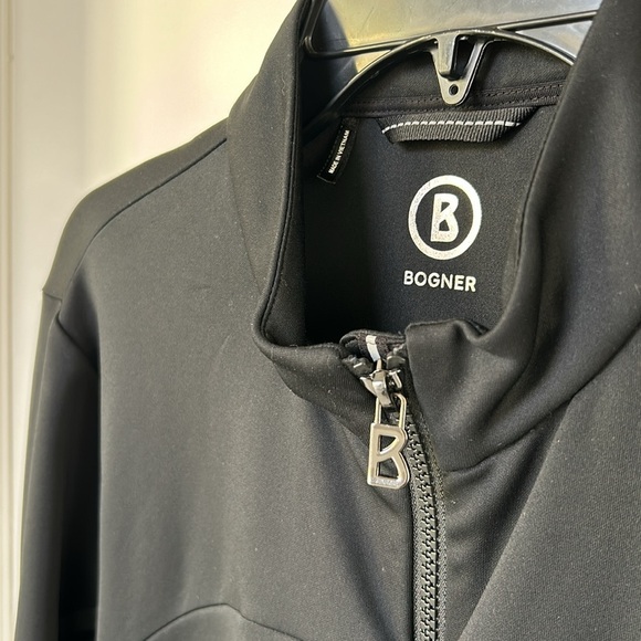 Bogner Women’s Black full zip Jacket Mid Layer Size Large - Picture 6 of 12